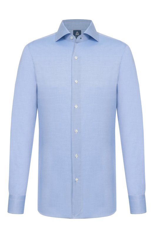 Хлопковая сорочка Finamore 1925 170/2 N/A5053Z Синий 170/2 N/A5053Z