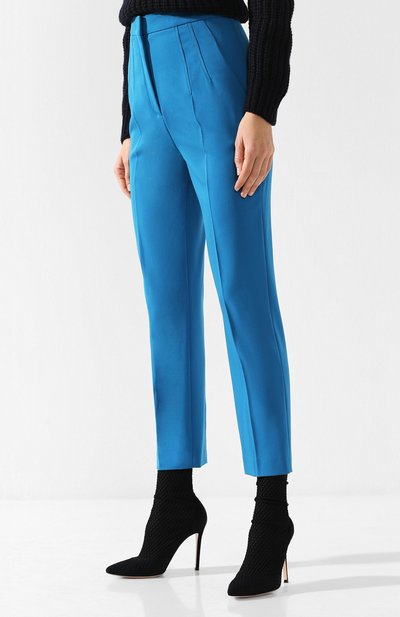 Шерстяные брюки со стрелками EMILIO PUCCI, арт. 8URT22/8U605, фото 3