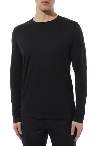 Лонгслив из шелка и хлопка CORNELIANI, арт. 93G550-9325023, фото 3