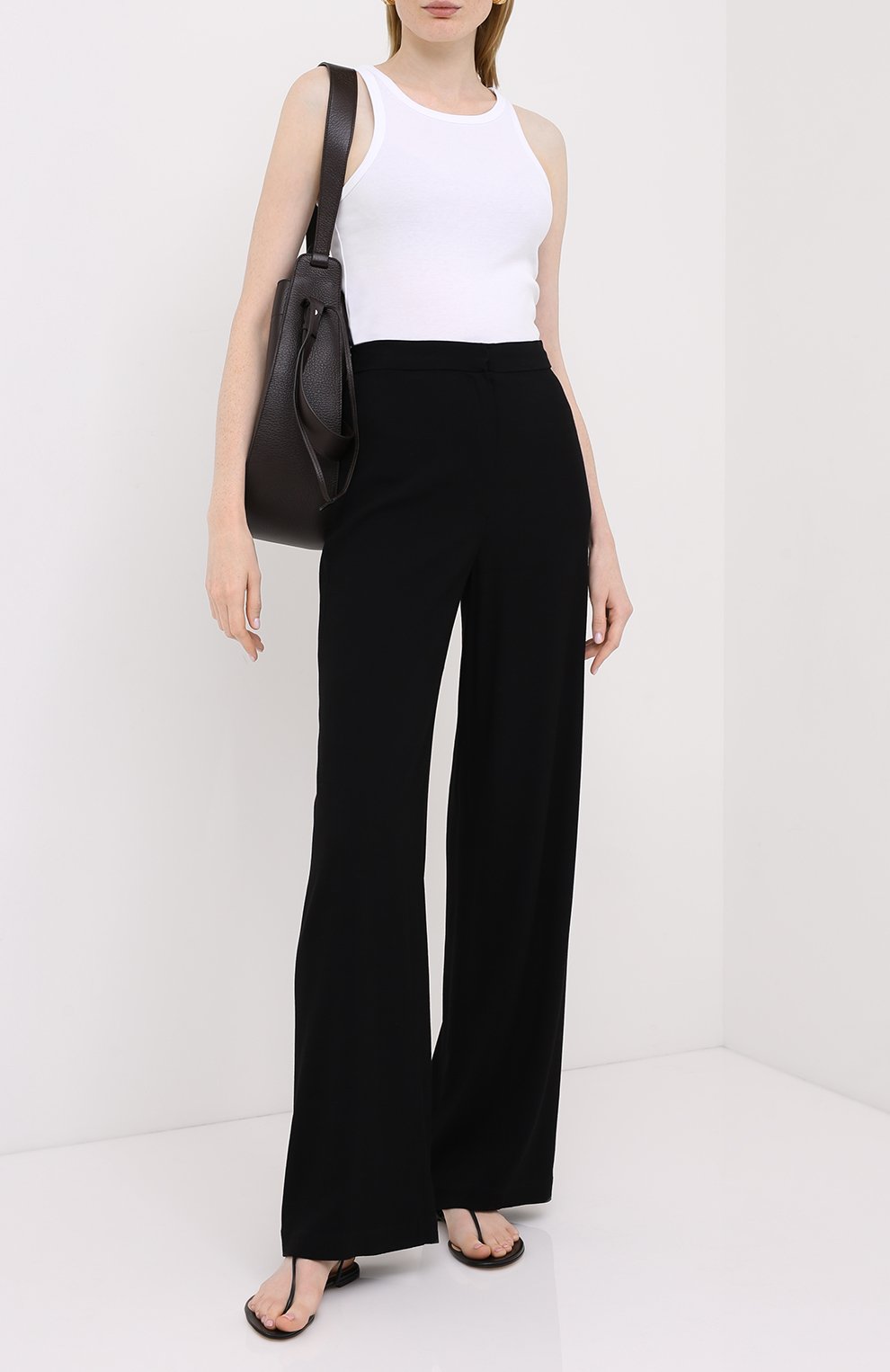 Хлопковая майка BY MALENE BIRGER, арт. Q67596014/AMIEE, фото 2