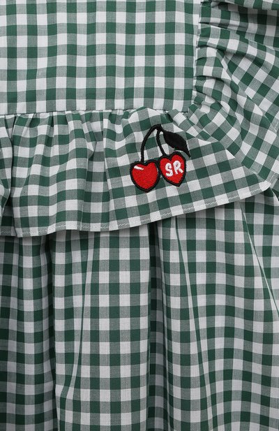 Хлопковое платье SONIA RYKIEL ENFANT, арт. 22S1DR04, фото 3