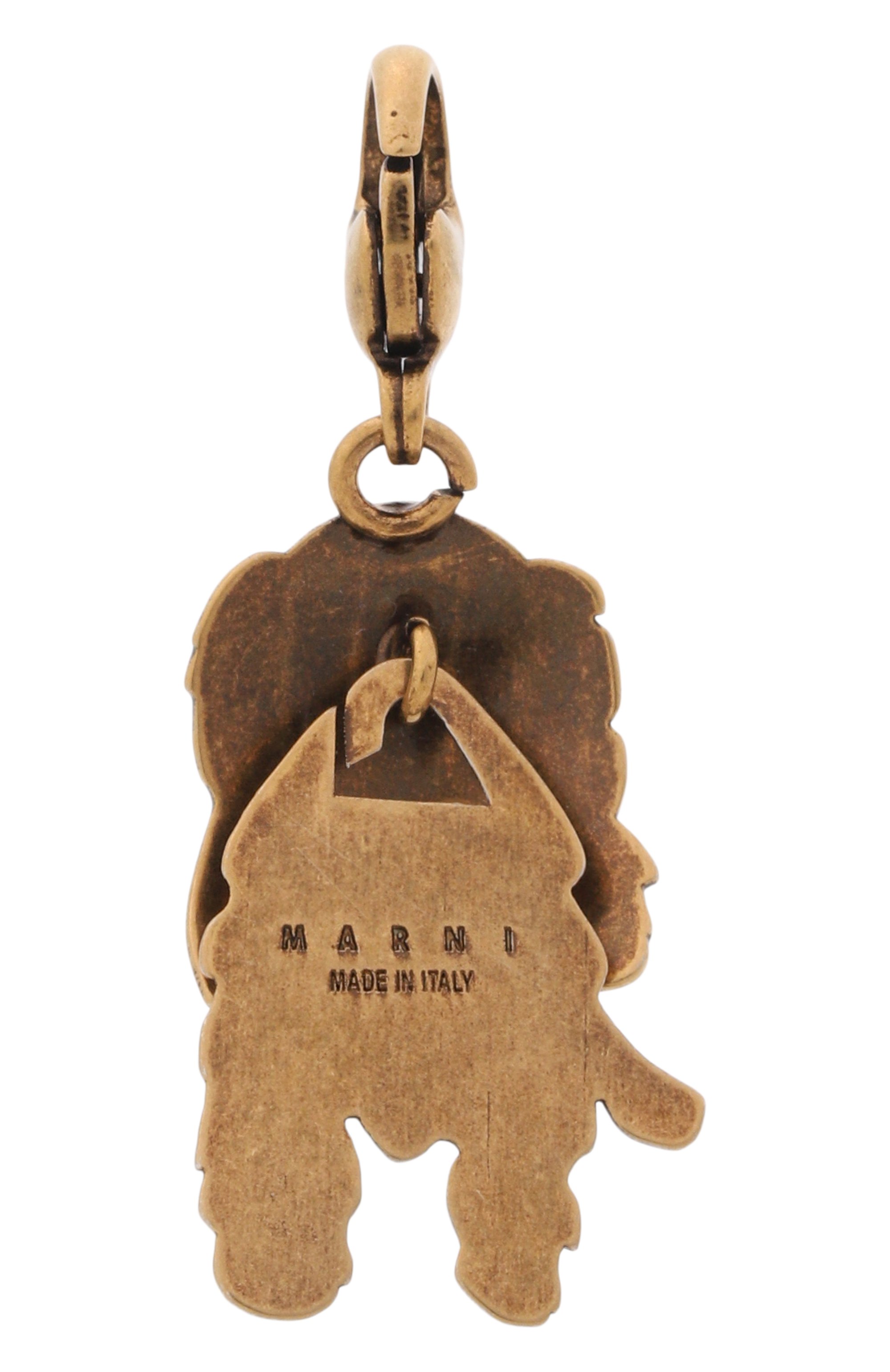 Подвеска MARNI золотого цвета по цене 23950 руб., арт. PNMV0109A0/M2000, фото 2 Подвеска MARNI, арт. PNMV0109A0/M2000, фото 2