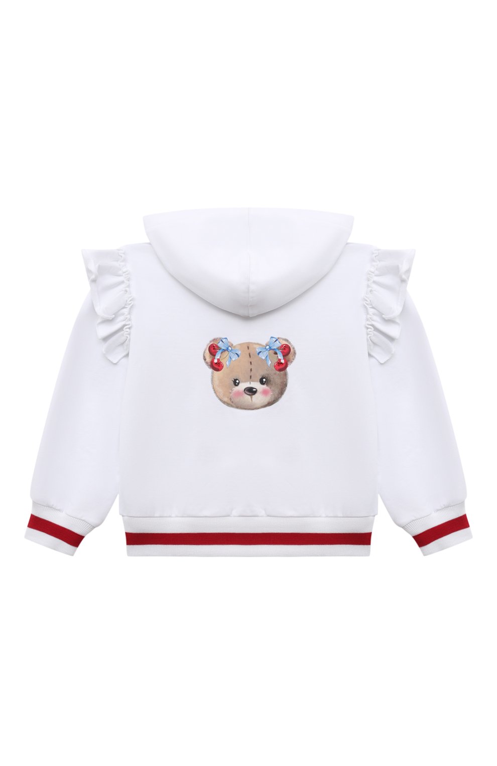 Хлопковая толстовка MONNALISA, арт. 39C803, фото 2