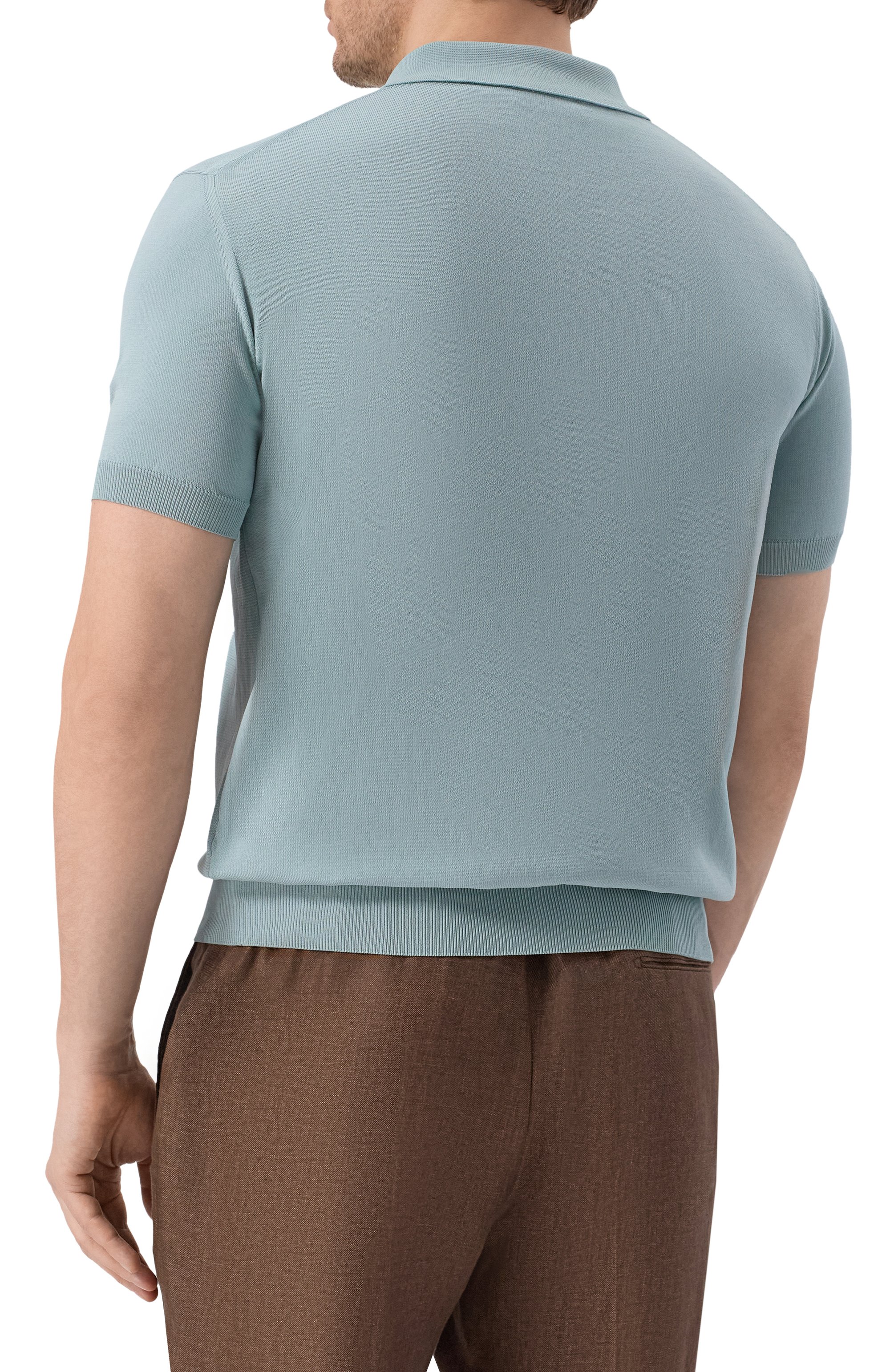 Хлопковое поло CANALI, арт. C0454/MK02459, фото 4