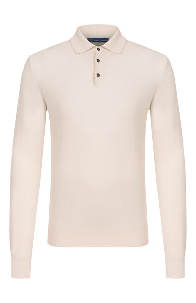 Мужская поло из кашемира и шелка ANDREA CAMPAGNA, арт. M5625-1531