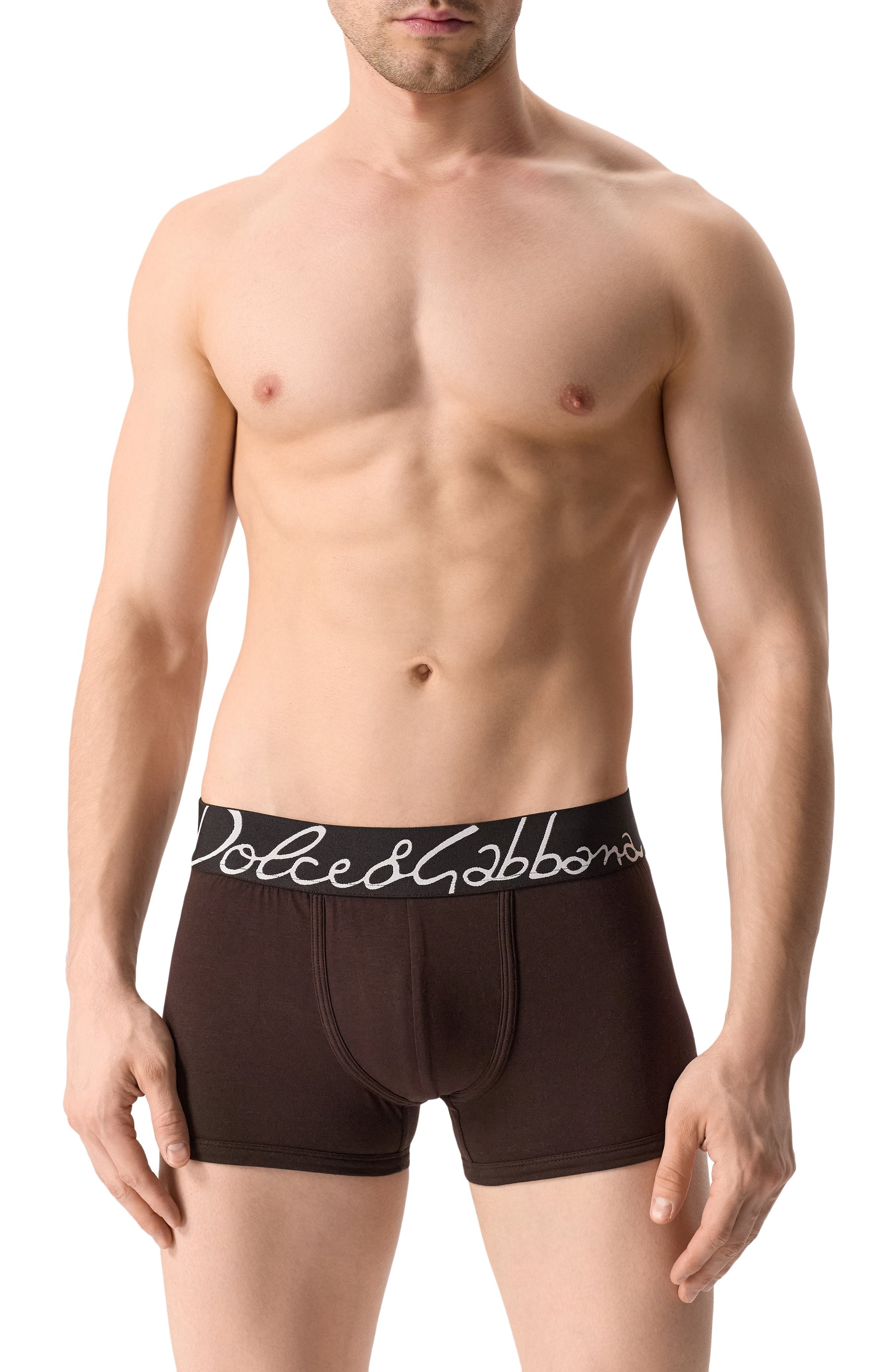 Хлопковые боксеры DOLCE & GABBANA, арт. M4F34J/0NP20, фото 2