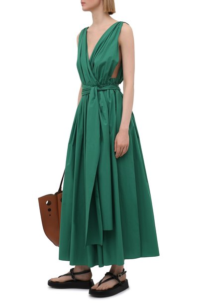 Хлопковое платье DOLCE & GABBANA, арт. F6P0LT/FU5K9, фото 2