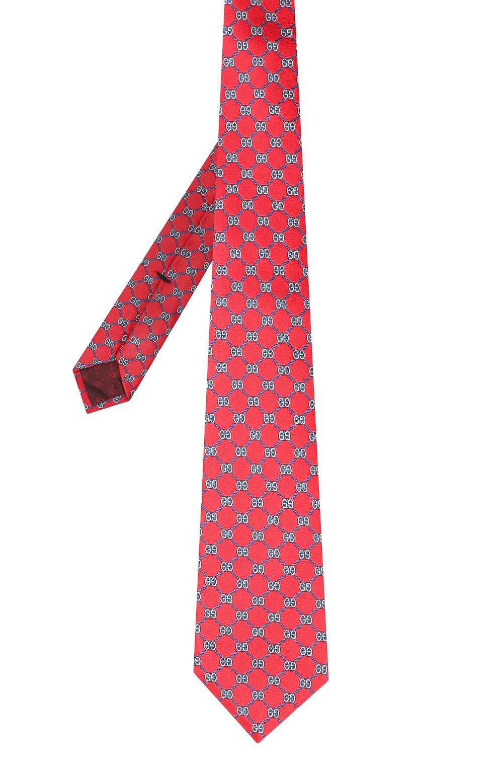 Шелковый галстук GUCCI красного цвета по цене 16600 руб., арт. 625461/4E002, фото 2 Шелковый галстук GUCCI, арт. 625461/4E002, фото 2