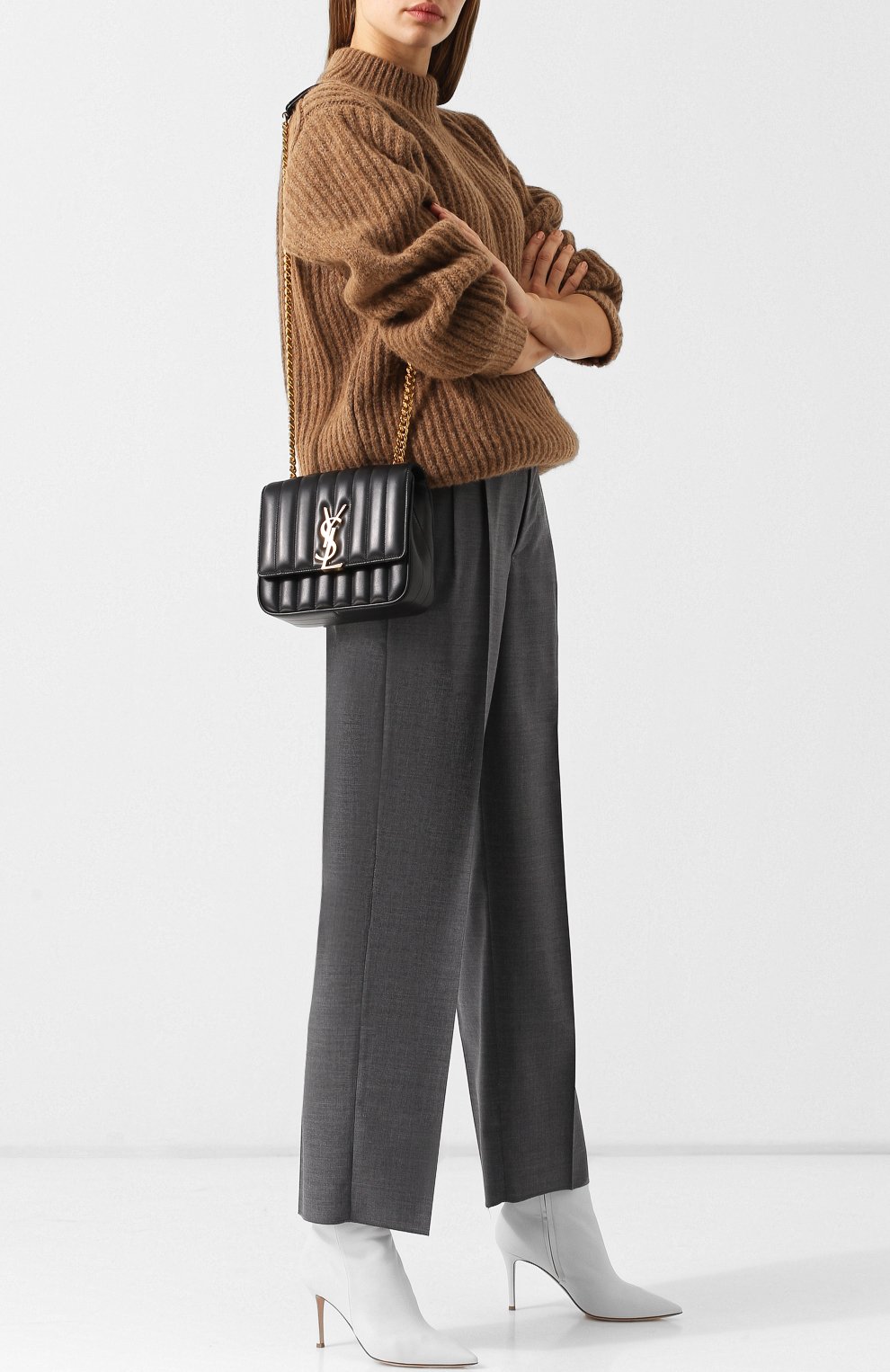 Сумка vicky medium SAINT LAURENT, арт. 532612/C0P0J, фото 2