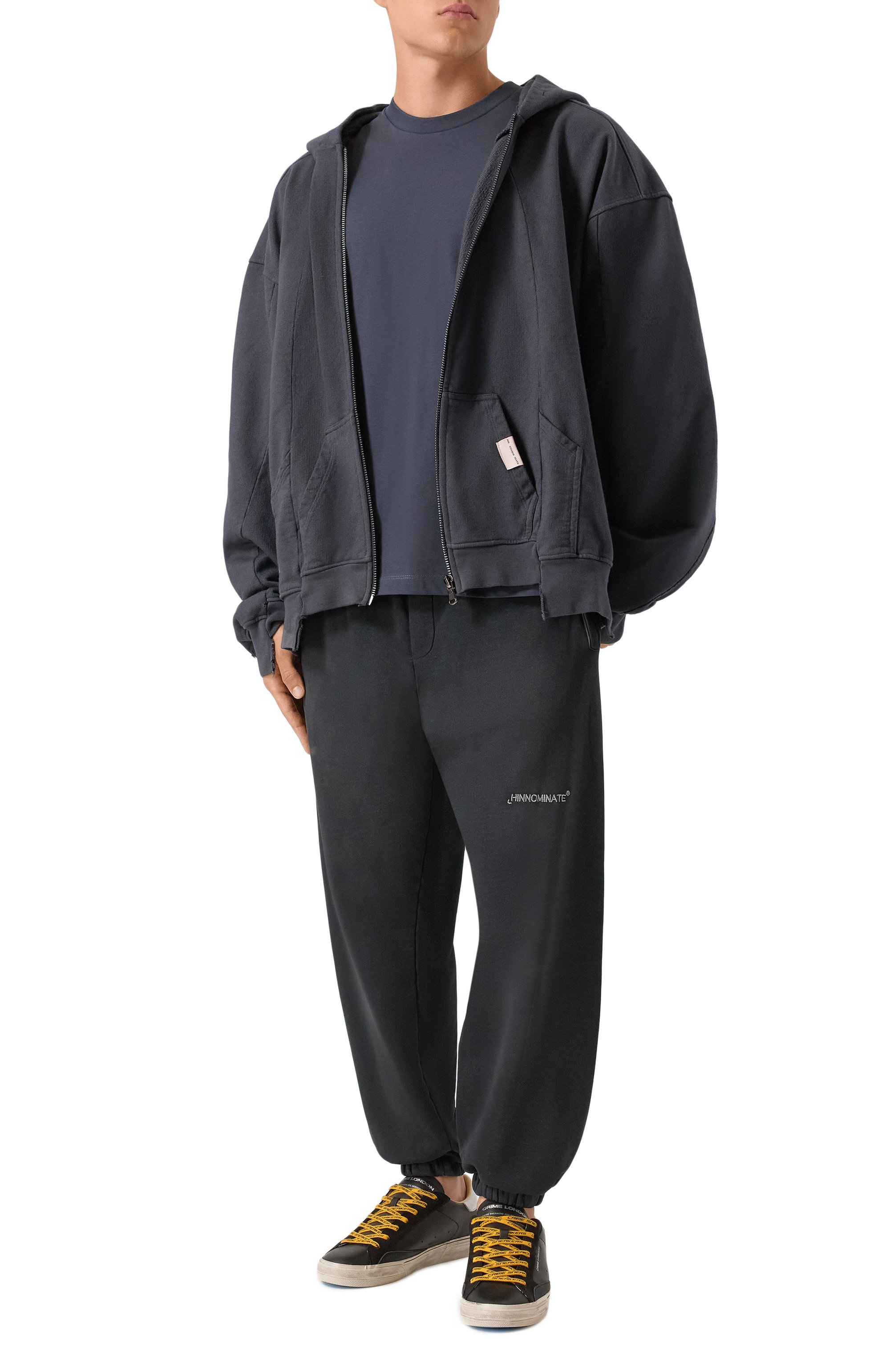 Хлопковые джоггеры HINNOMINATE, арт. HMABM01393, фото 2