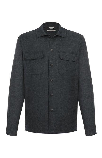 Мужская шерстяная рубашка CAPOBIANCO, арт. 19M501.FL00.