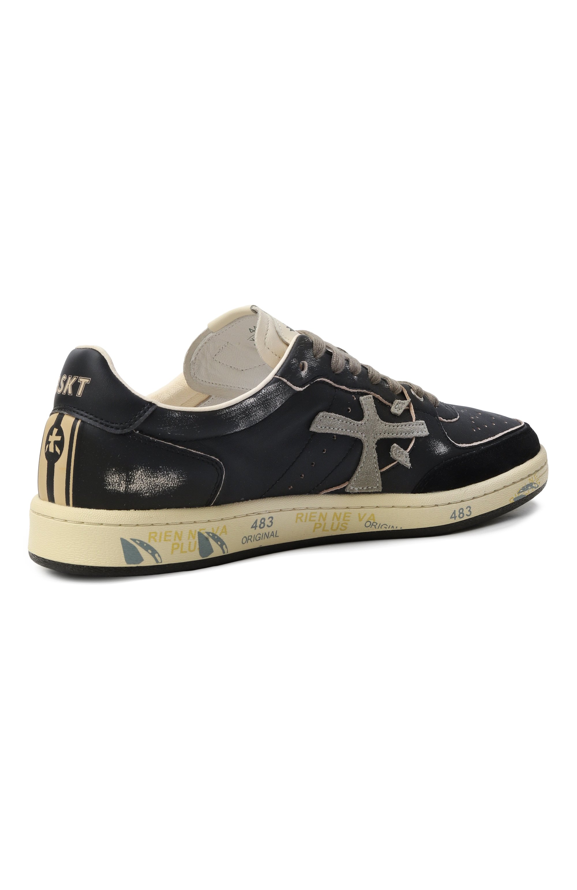 Кожаные кеды bskt clay PREMIATA, арт. BSKT CLAY/VAR 6909, фото 5