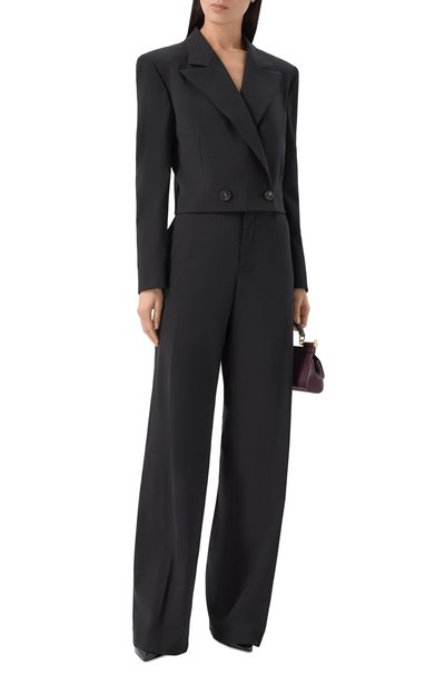 Брюки ELIE SAAB черного цвета по цене 150000 руб., арт. P0225/W0011, фото 2 Брюки ELIE SAAB, арт. P0225/W0011, фото 2