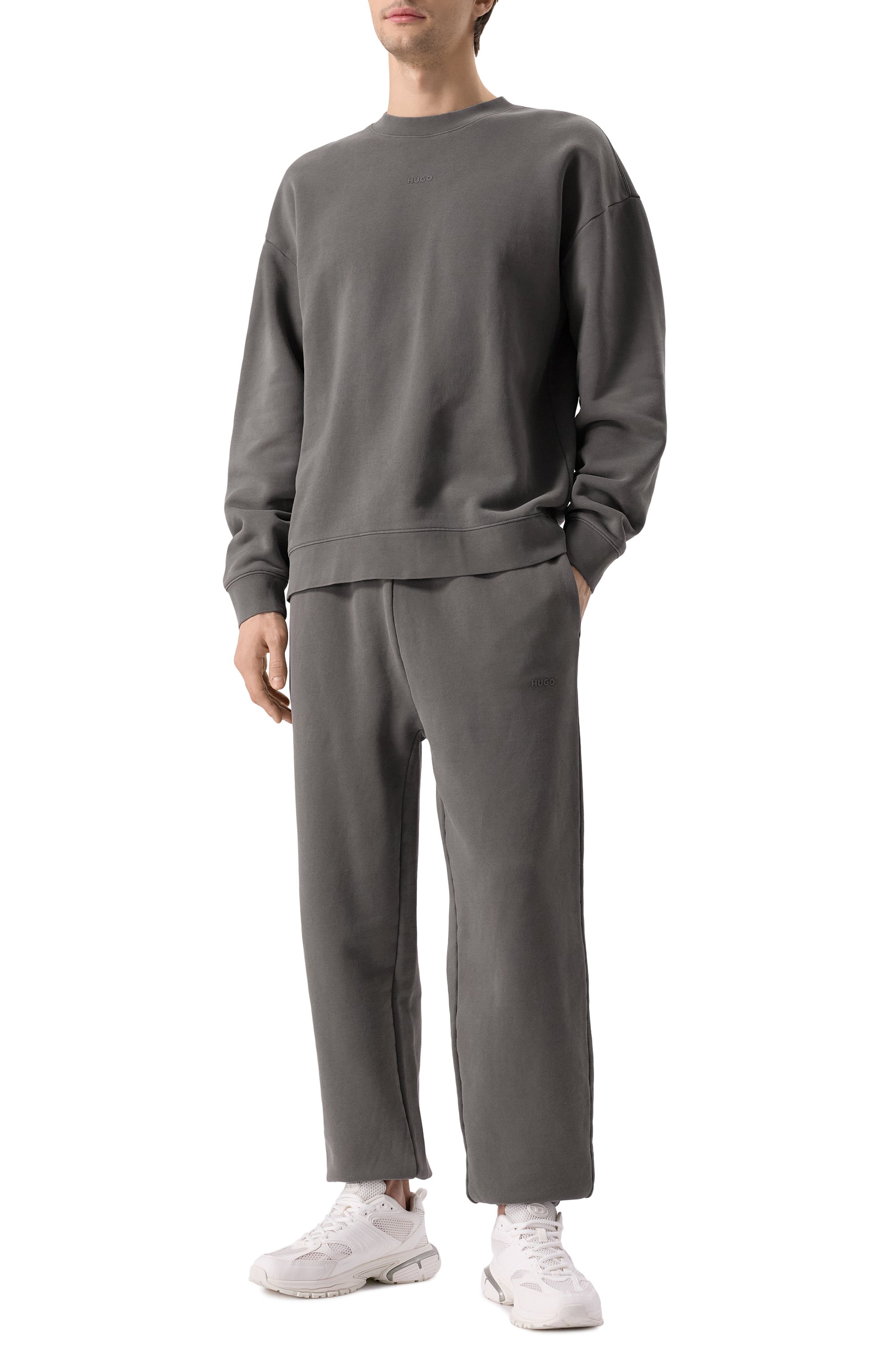 Хлопковый свитшот HUGO, арт. 50540920, фото 2
