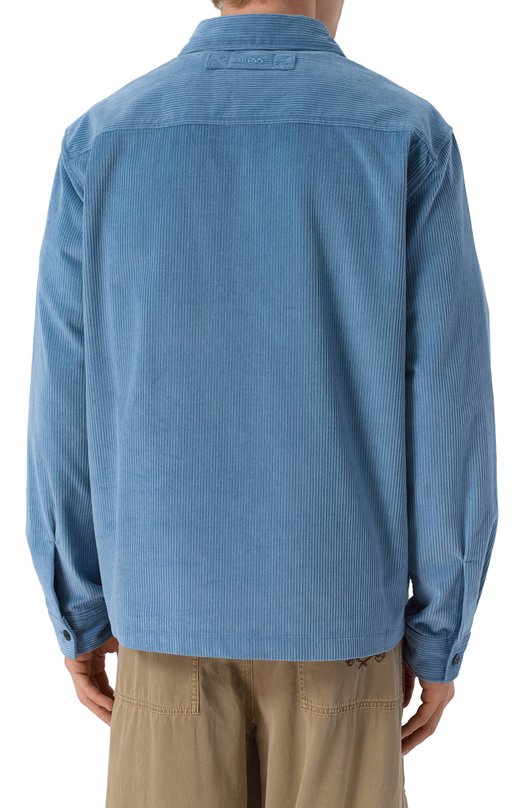 Вельветовая куртка-рубашка HUGO 50555777 Голубой  50555777 Фото 4