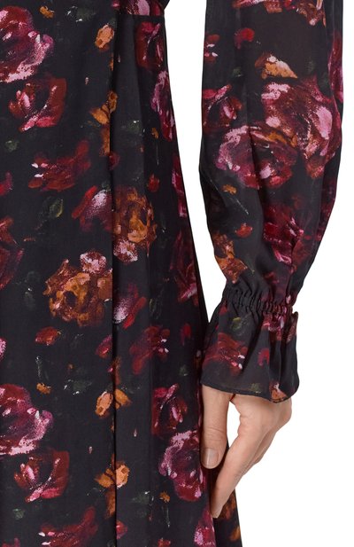 Платье из вискозы и шелка THE KOOPLES, арт. FR0B31108K, фото 4