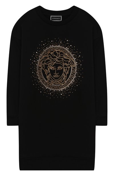 Хлопковое платье VERSACE, арт. YC000129/YA00078/6A, фото 1