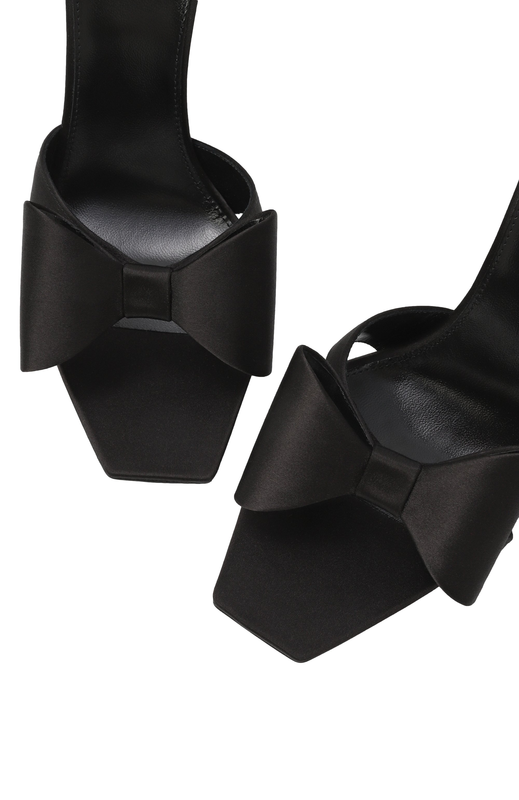 Текстильные мюли lydia 110 SAINT LAURENT, арт. 818021/9QN00, фото 7