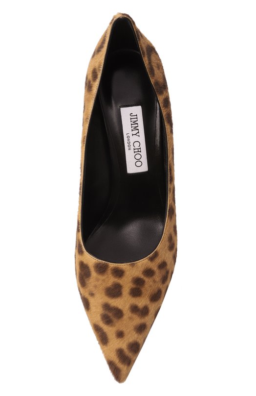 Кожаные туфли Love 85 Jimmy Choo L0VE 85/L0P Леопардовый  L0VE 85/L0P Фото 6