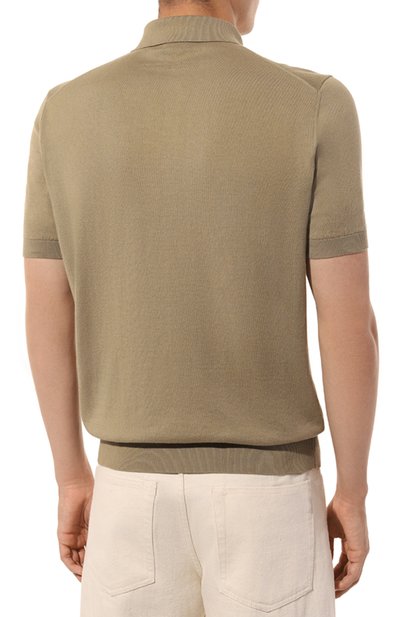 Хлопковое поло ZEGNA, арт. UDC90A7/C32, фото 4