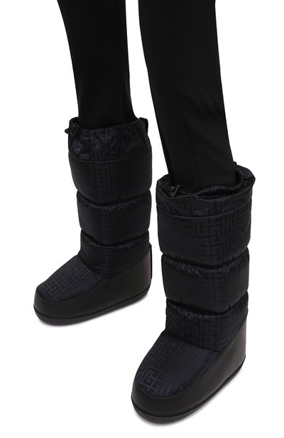 Текстильные сапоги balmain x rossignol BALMAIN, арт. WN4TA706/TNML, фото 3