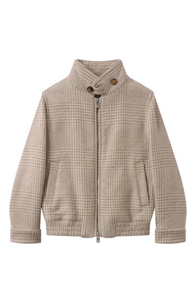 Шерстяной бомбер BRUNELLO CUCINELLI, арт. BY4780960A, фото 1