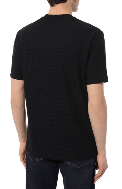 Футболка из вискозы и кашемира GIORGIO ARMANI, арт. 3DSM71/SJGUZ, фото 4