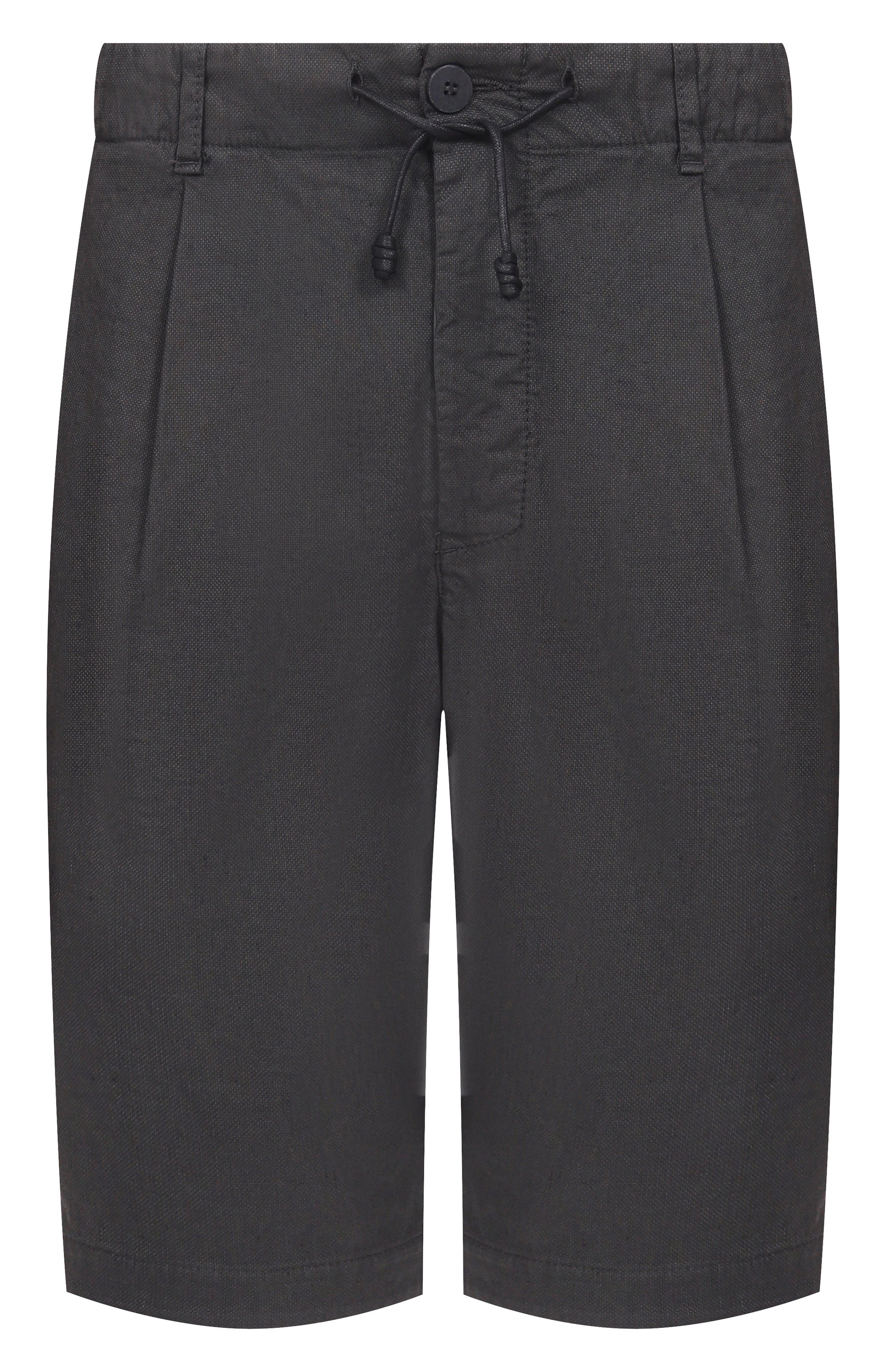 Шорты из хлопка и льна TRANSIT, арт. CFUTRZE142, фото 1