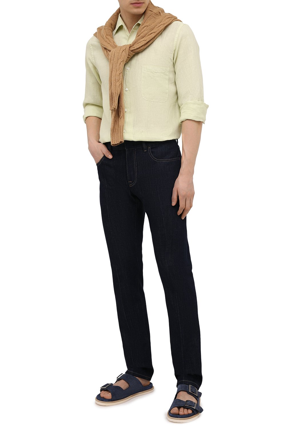 Льняная рубашка LORO PIANA, арт. FAL6255, фото 2