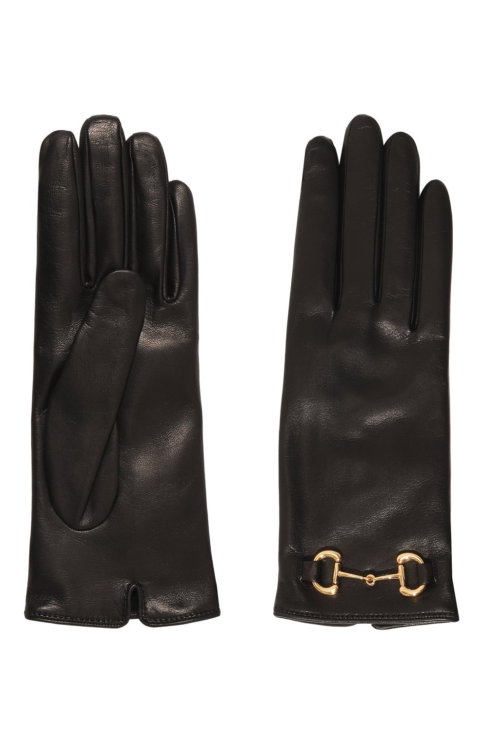 Кожаные перчатки horsebit GUCCI, арт. 603635 BAP00, фото 2