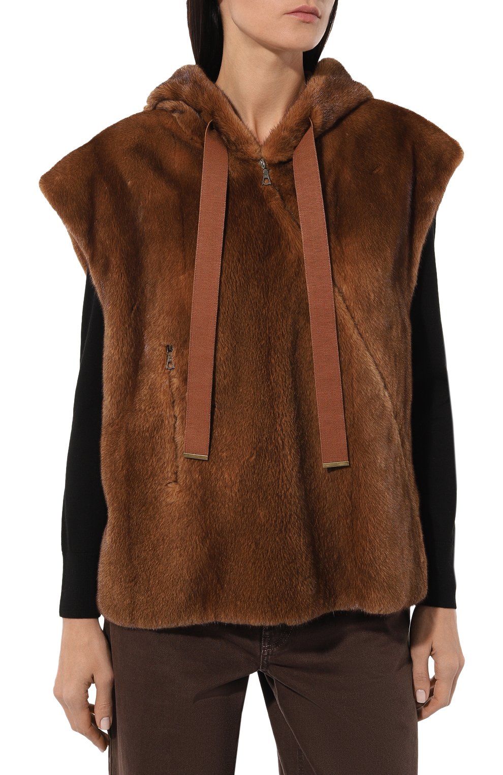 Жилет из меха норки COLOR TEMPERATURE, арт.  Н-22/522, фото 3
