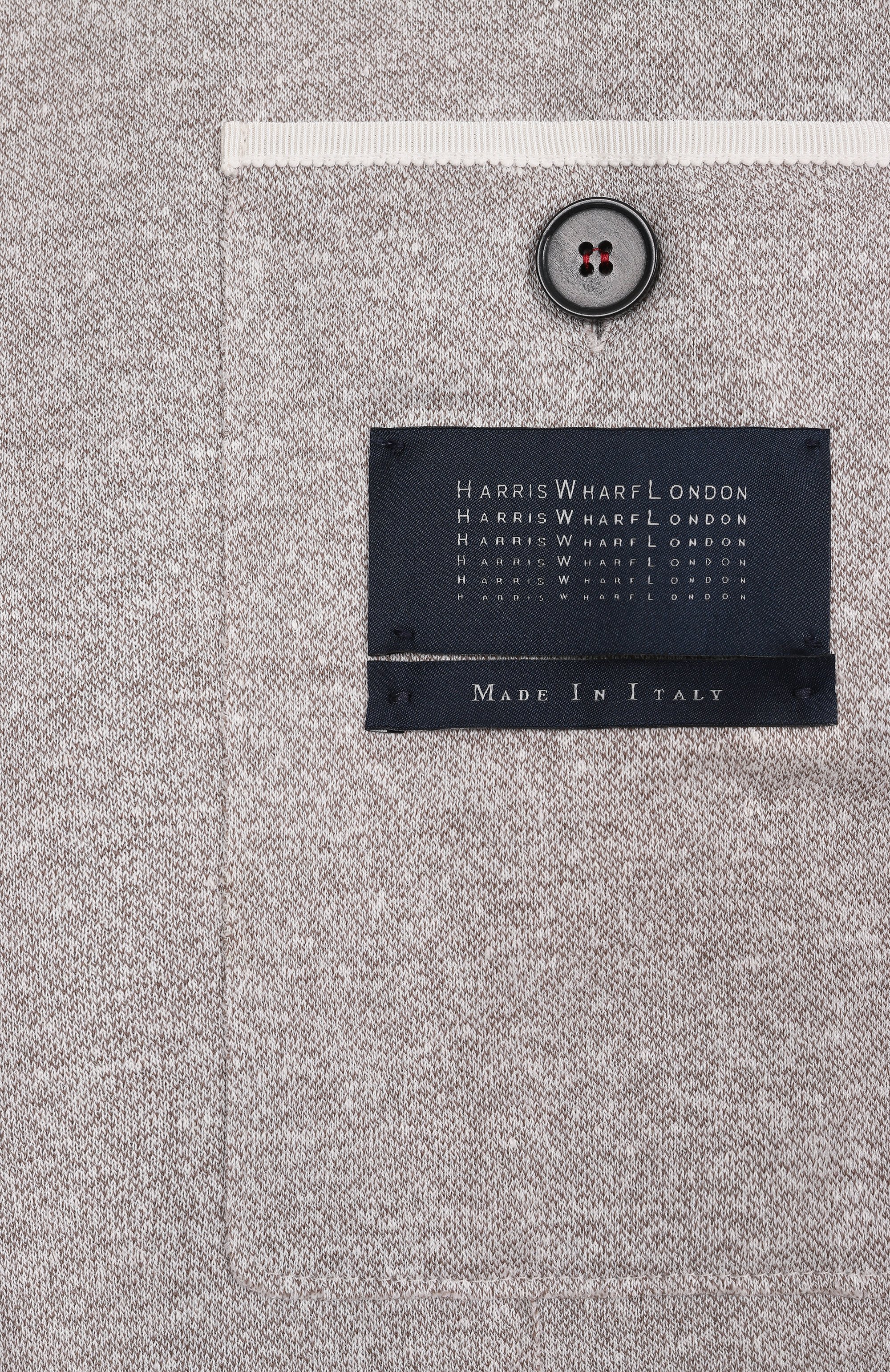 Пиджак из хлопка и льна HARRIS WHARF LONDON, арт. C8P22PDB, фото 8