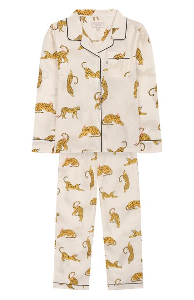 Хлопковая пижама LITTLE YOLKE, арт. AW19-12C-PL-I/9-12Y, фото 1