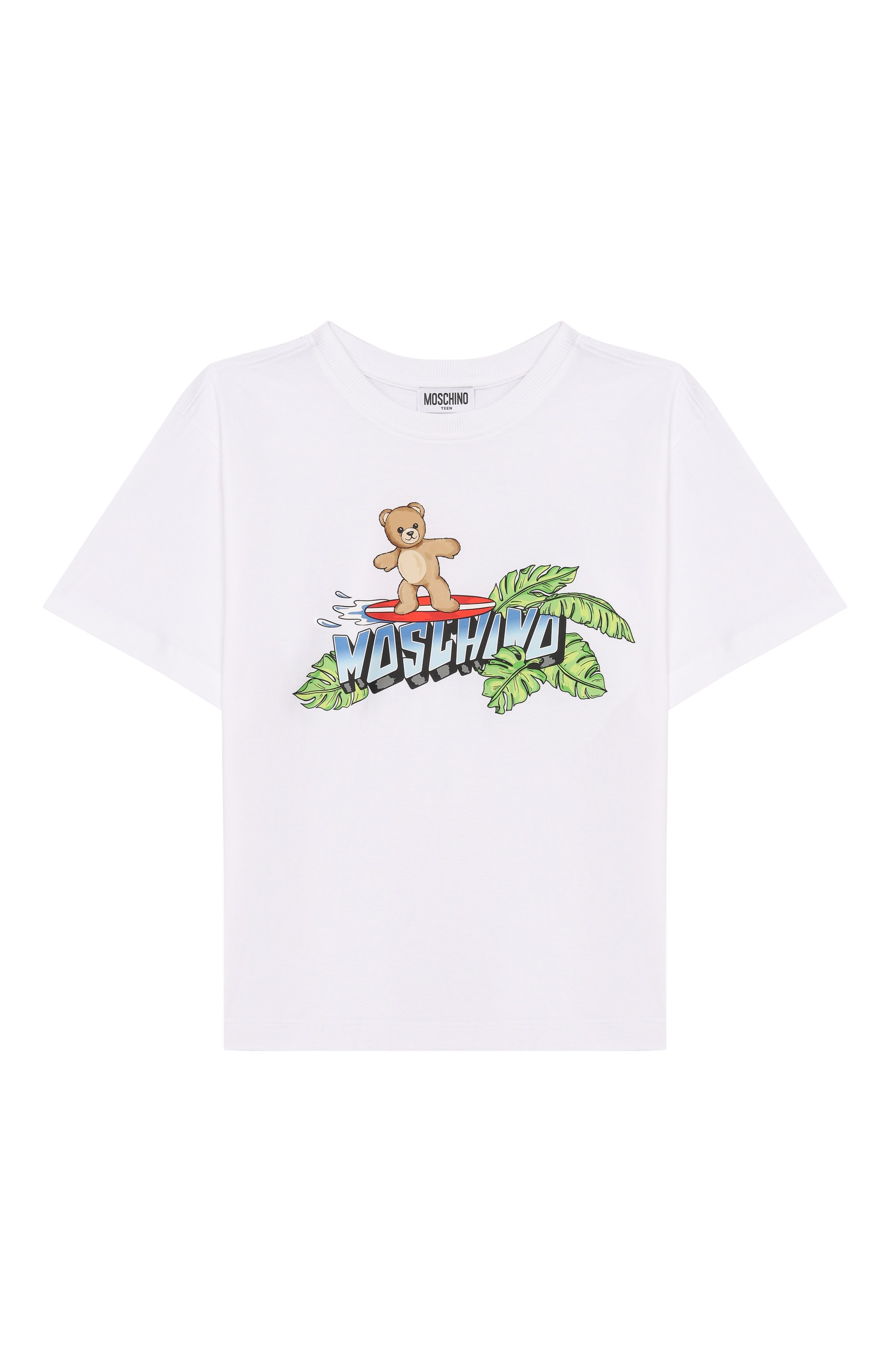 Хлопковая футболка MOSCHINO, арт. HUM05K/LAA23, фото 1