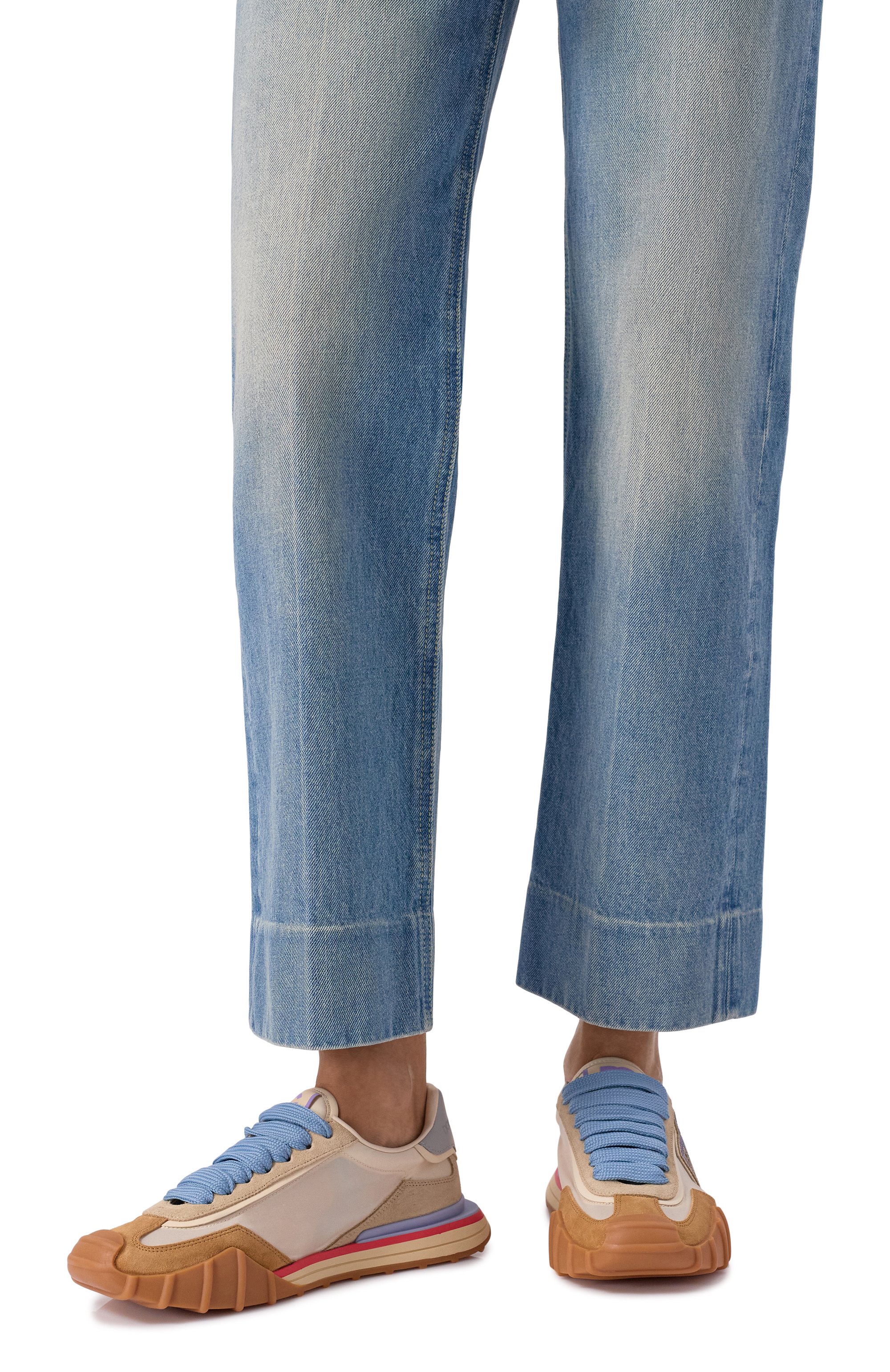 Комбинированные кроссовки dg athletic DOLCE & GABBANA, арт. CK2384/A6B13, фото 2