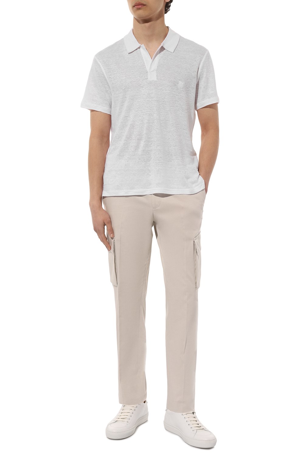 Льняное поло VILEBREQUIN, арт. PYRE9O00/010, фото 2