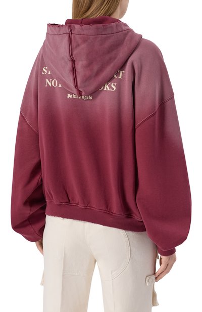 Хлопковая толстовка PALM ANGELS, арт. PWBE014F25FLE002, фото 4