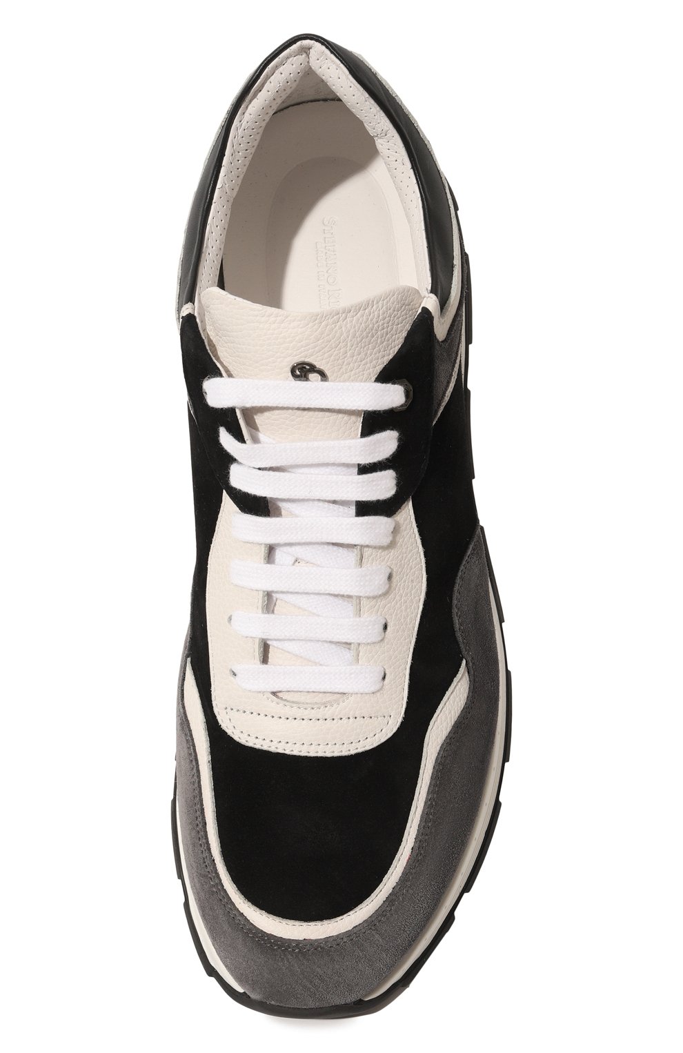 Замшевые кроссовки STEFANO RICCI, арт. US61_G6420/SDPMRW, фото 6