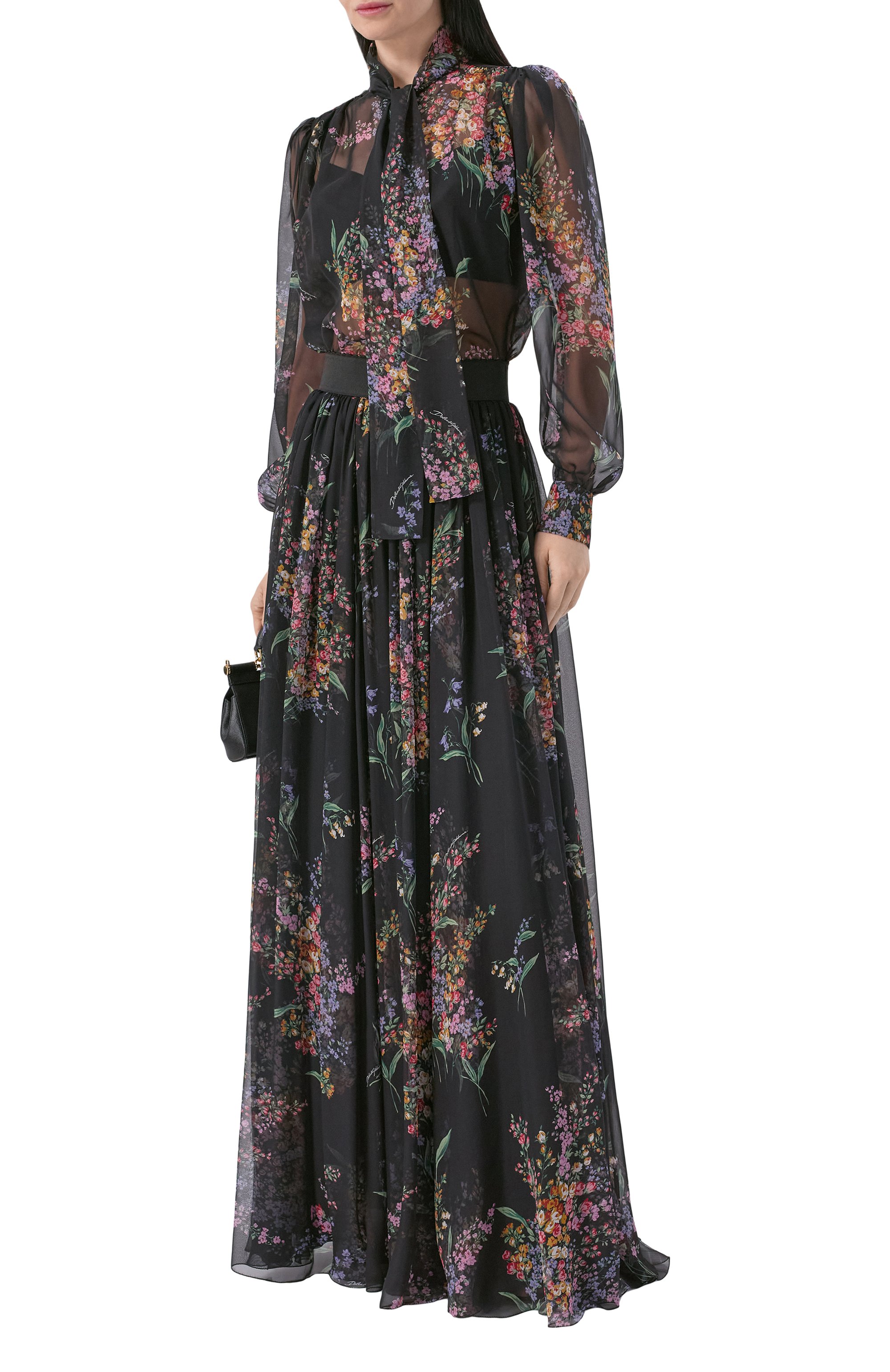 Шелковая блузка DOLCE & GABBANA, арт. F5J57T/IS100, фото 2