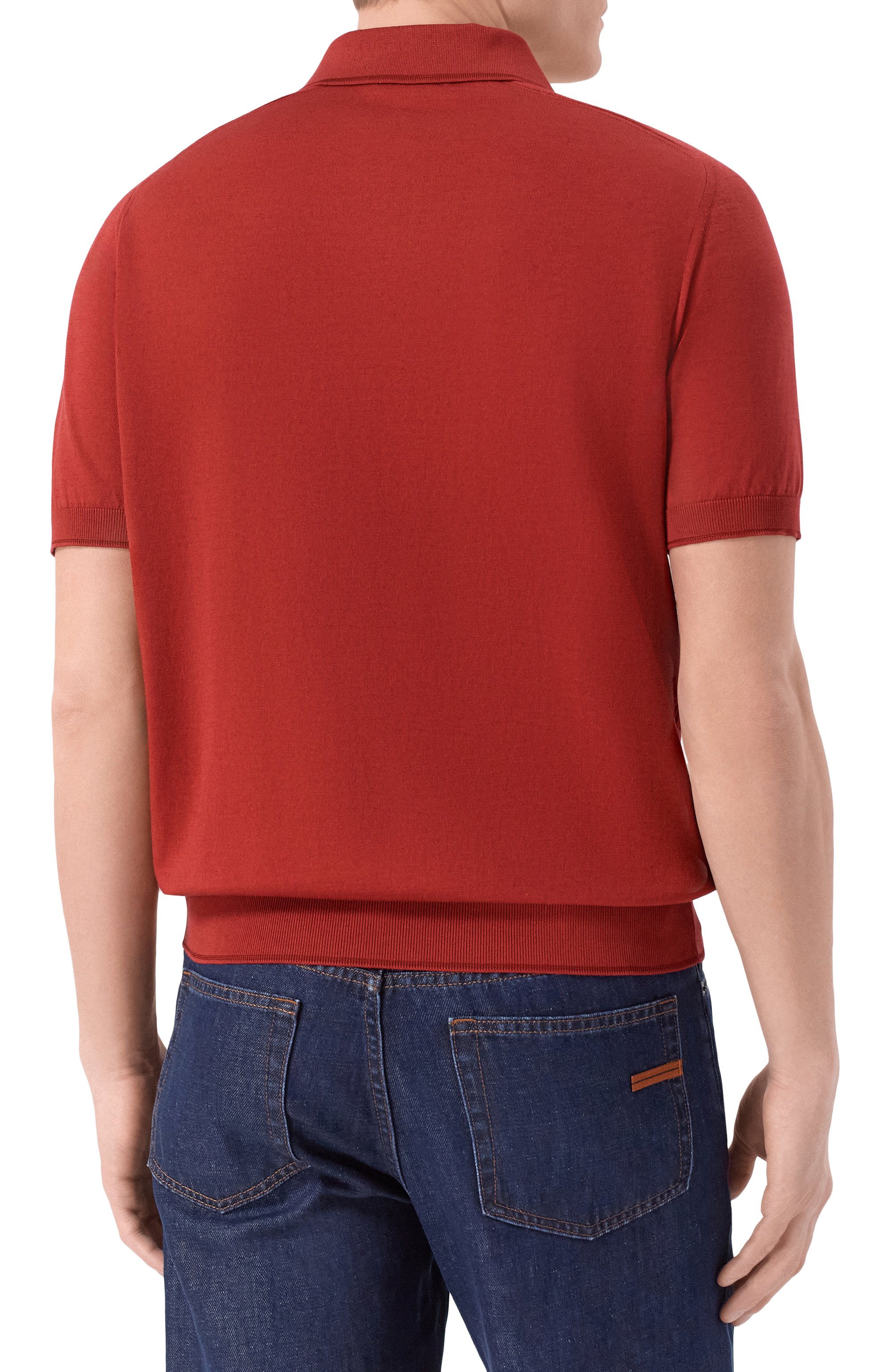 Поло из шелка и хлопка STEFANO RICCI, арт. K818109P31/F26175, фото 4