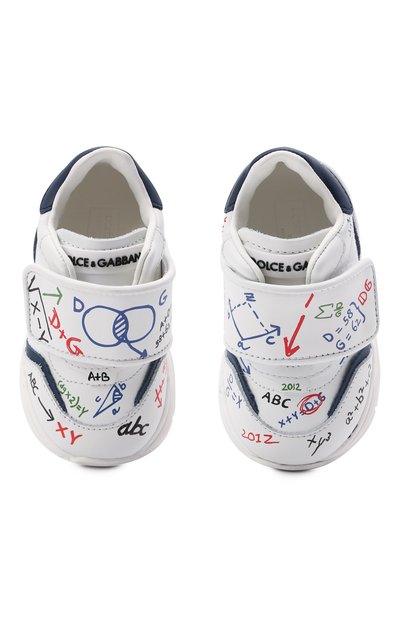 Кожаные кроссовки DOLCE & GABBANA, арт. DN0145/A1193, фото 4