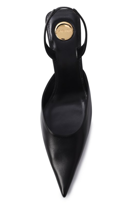 Кожаные туфли Misty Saint Laurent 840041/AADF1 Чёрный  840041/AADF1 Фото 6