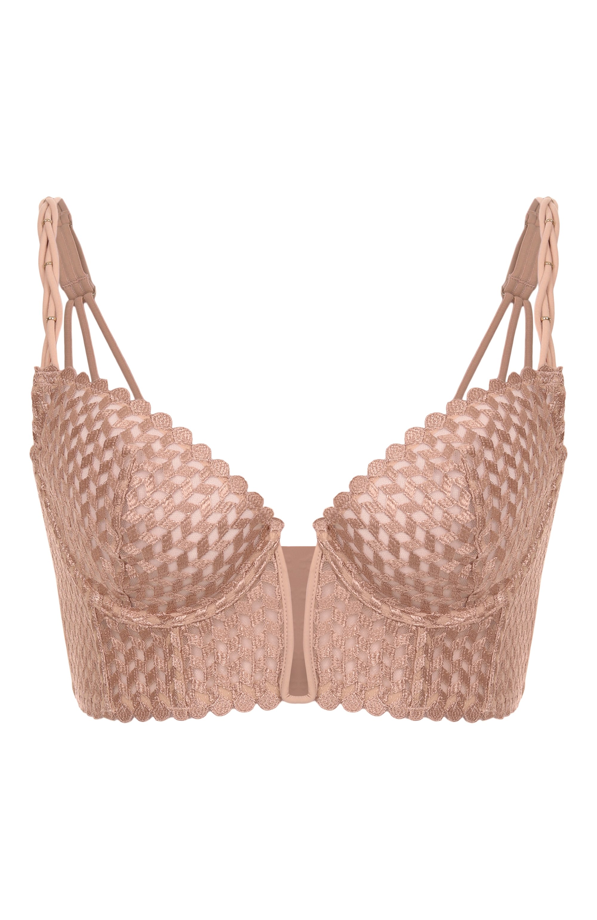 Бюстье LIVY бежевого цвета по цене 31960 руб., арт. 654157116, фото 1 Бюстье LIVY, арт. 654157116, фото 1