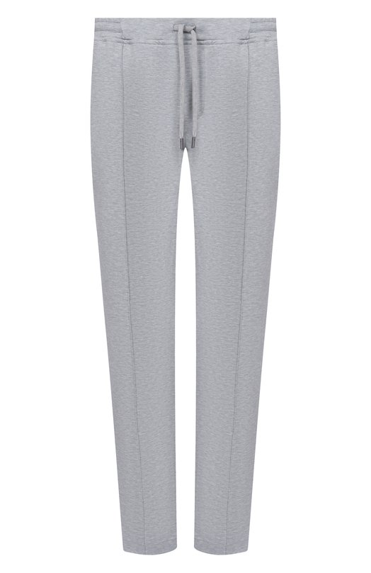 Брюки из хлопка и шелка Capobianco 20M708.DS00. Серый 20M708.DS00.