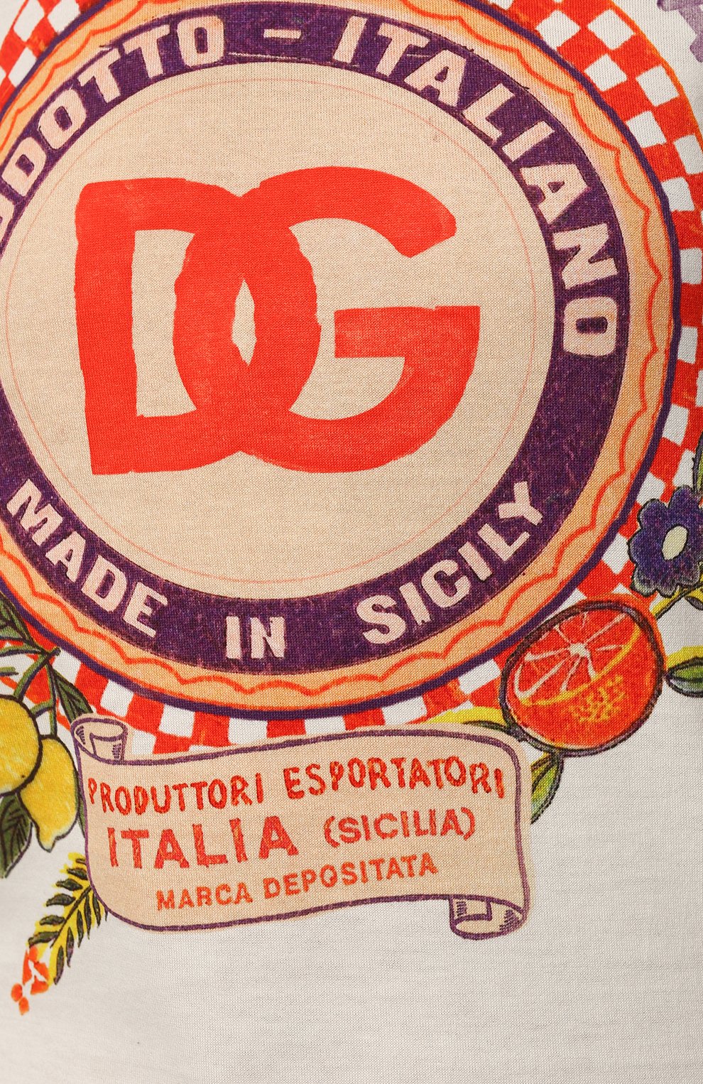 Хлопковая футболка DOLCE & GABBANA, арт. F8M68T/HI7VS, фото 5