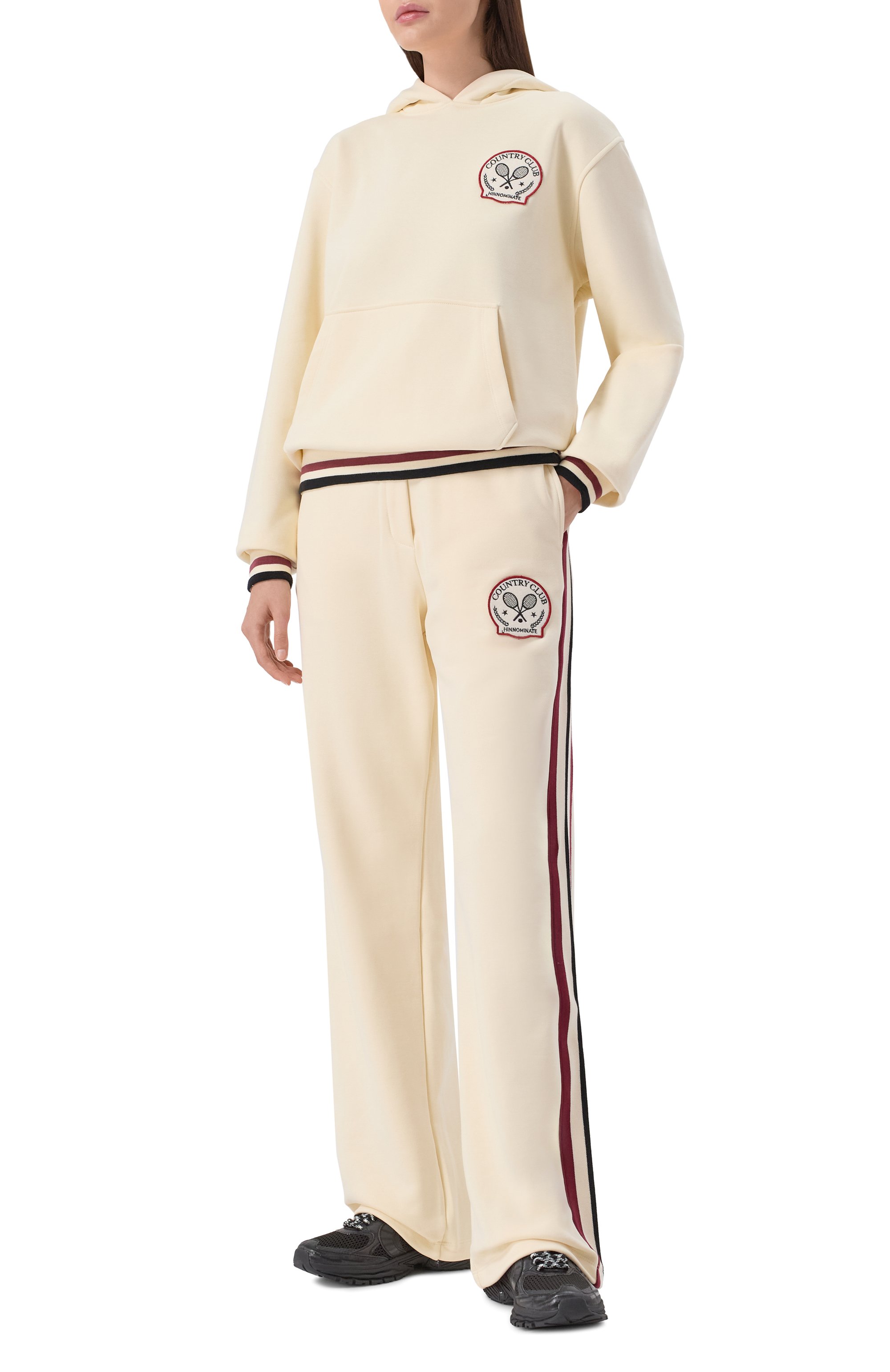 Хлопковые брюки HINNOMINATE, арт. HMABW02103, фото 2