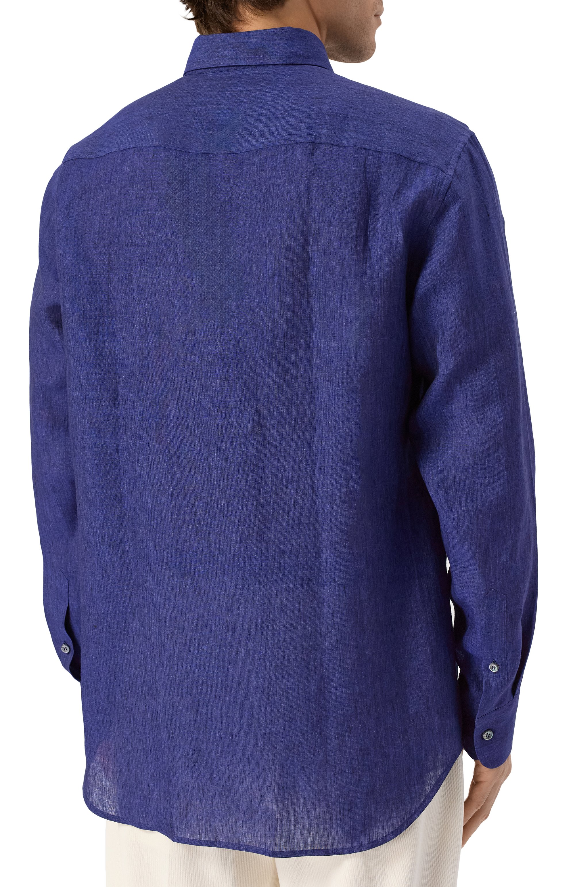 Льняная рубашка BRIONI, арт. SCAY0L/P9111, фото 4