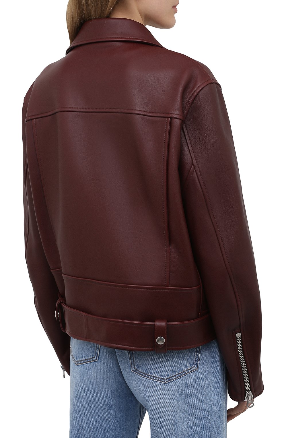 Кожаная куртка ACNE STUDIOS, арт. A70066, фото 4