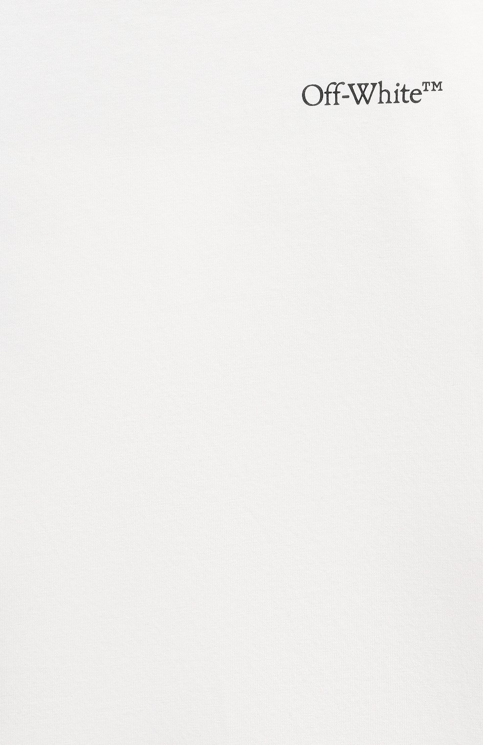 Хлопковая футболка OFF-WHITE, арт. 0BAA002F23JER001, фото 3