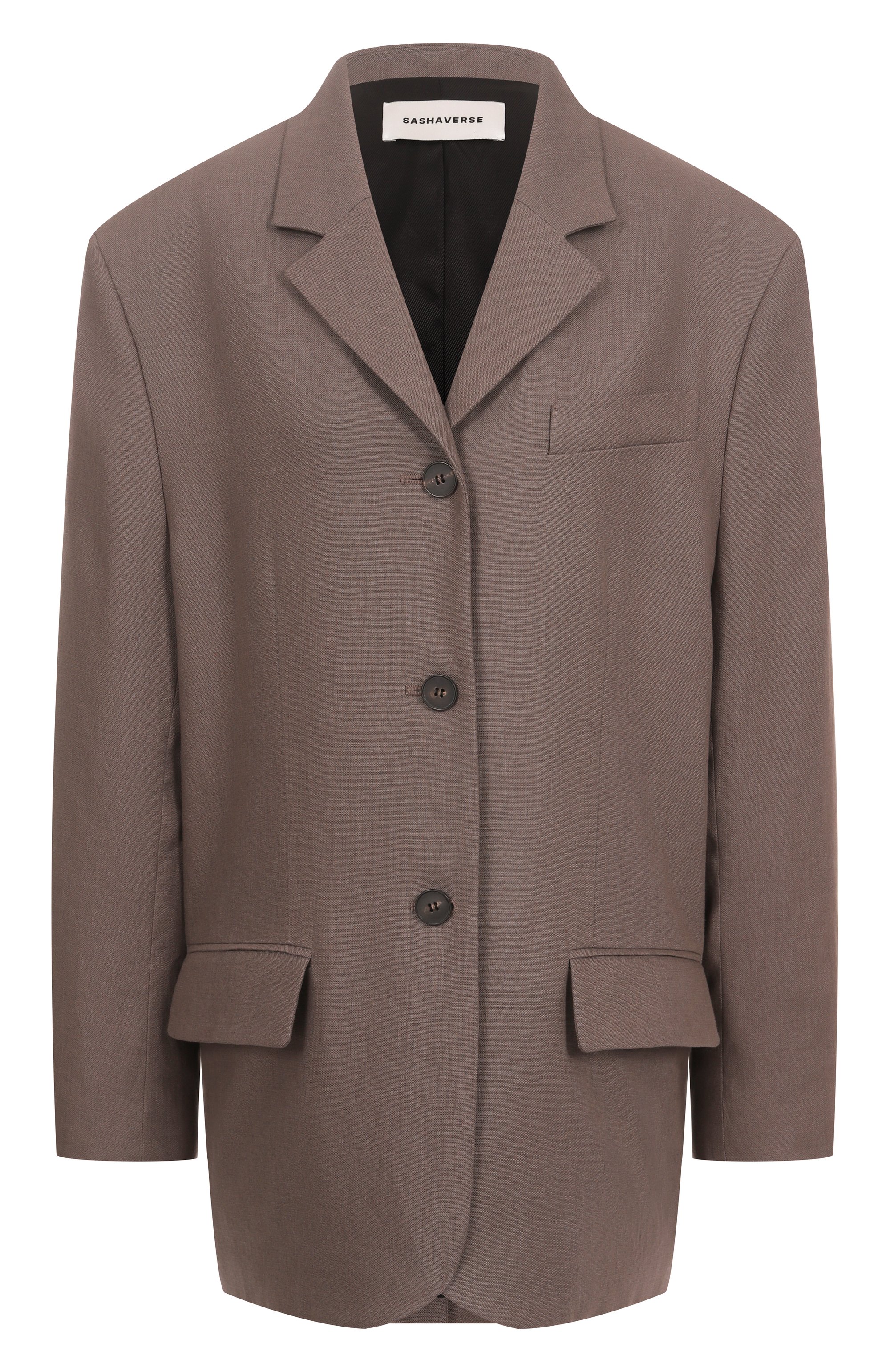 Льняной жакет SASHAVERSE, арт. JT025/BR/9103.301/SS25, фото 1